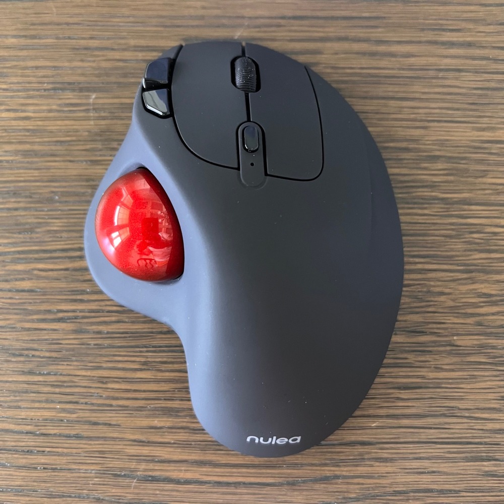 Nulea M501 Wireless Trackball Mouse Bluetooth 2.4GHz Ergonomic Ball NO DONGLE - Picture 3 of 10